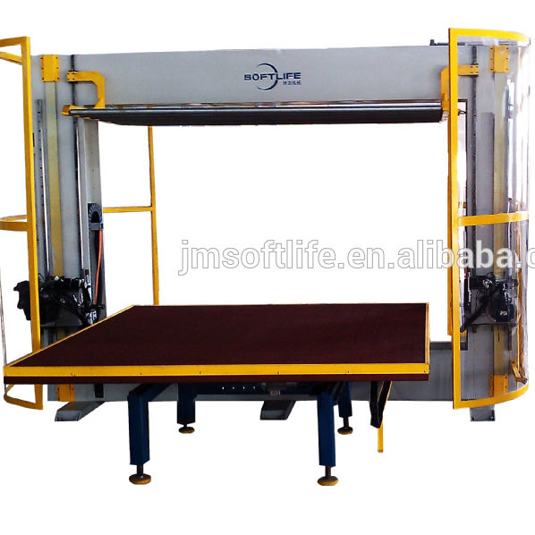 Machines de découpe de mousse de polyuréthane de contour CNC, machine de découpe de contour d'éponge de mousse à profil horizontal et vertical pour éponge