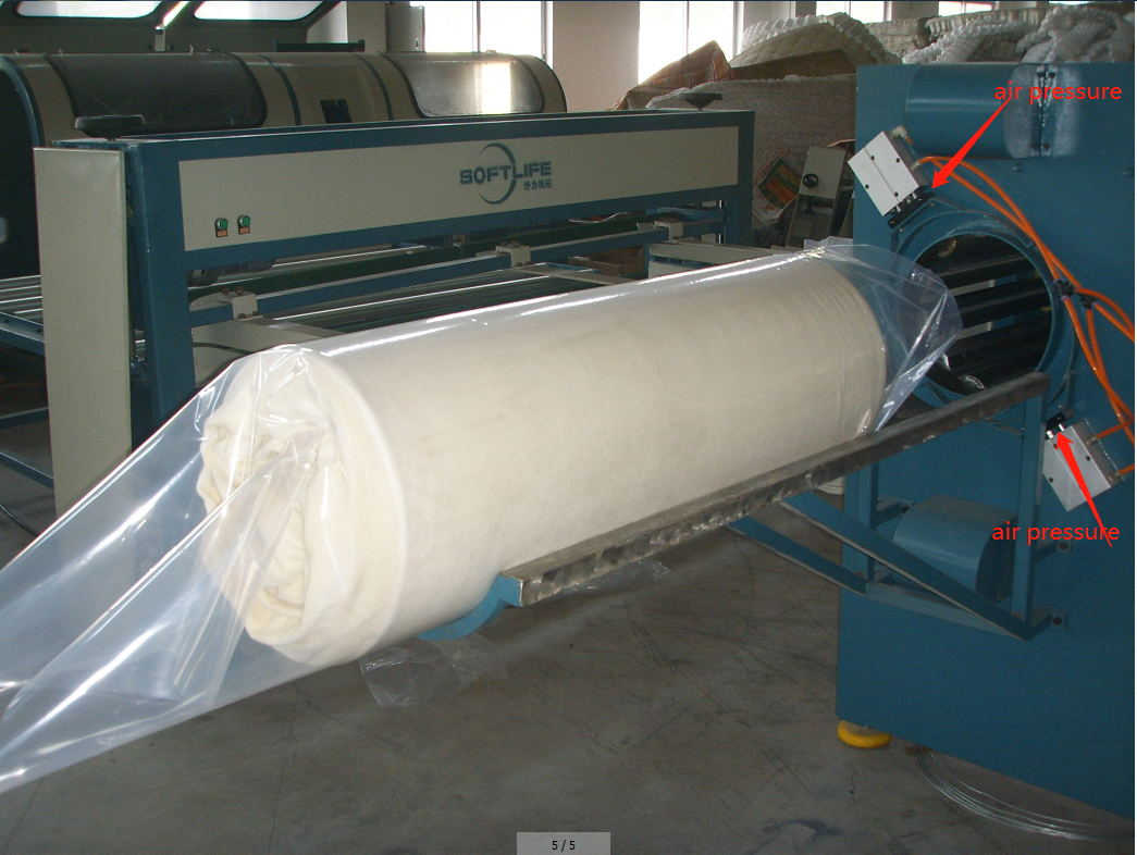 Machine d'emballage, machines de compression de rouleaux de matelas, sacs d'oreillers