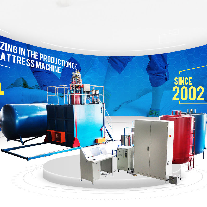 Machine de fabrication d'éponges en plastique et mousse de polyuréthane, machine à mousse horizontale continue et entièrement automatique