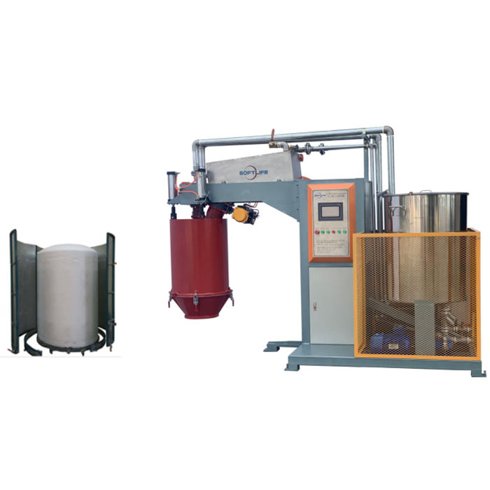 Machine semi-automatique de mousse de polyuréthane