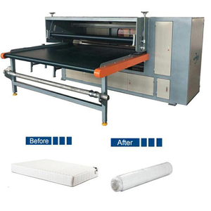 Machine d'emballage de rouleaux de matelas, prix d'usine, pour matelas en latex, matelas à ressorts ensachés, offre spéciale