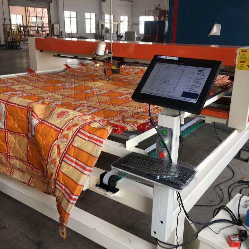 Bonne qualité Machines à coudre de lit de machine piquante à tête unique de rendement élevé