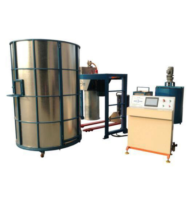 Machine à mousser les éponges semi-automatique