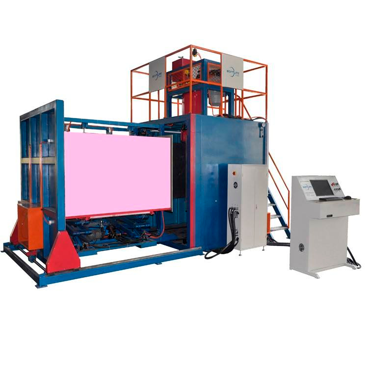 Machine écumante d'unité centrale de bloc-cylindres de vide entièrement automatique