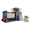 Éponge en caoutchouc plastique de mousse de polyuréthane faisant la machine machine de moulage de boîte de mousse d'unité centrale