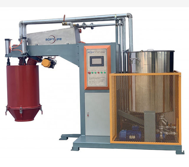 Bloc d'éponge de technologie de dosage automatique faisant la machine machines de moussage de boîte automatique