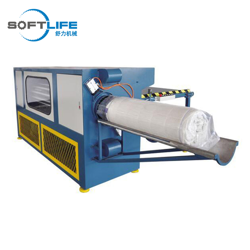 MACHINE D'EMBALLAGE DE ROULEAU DE MATELAS