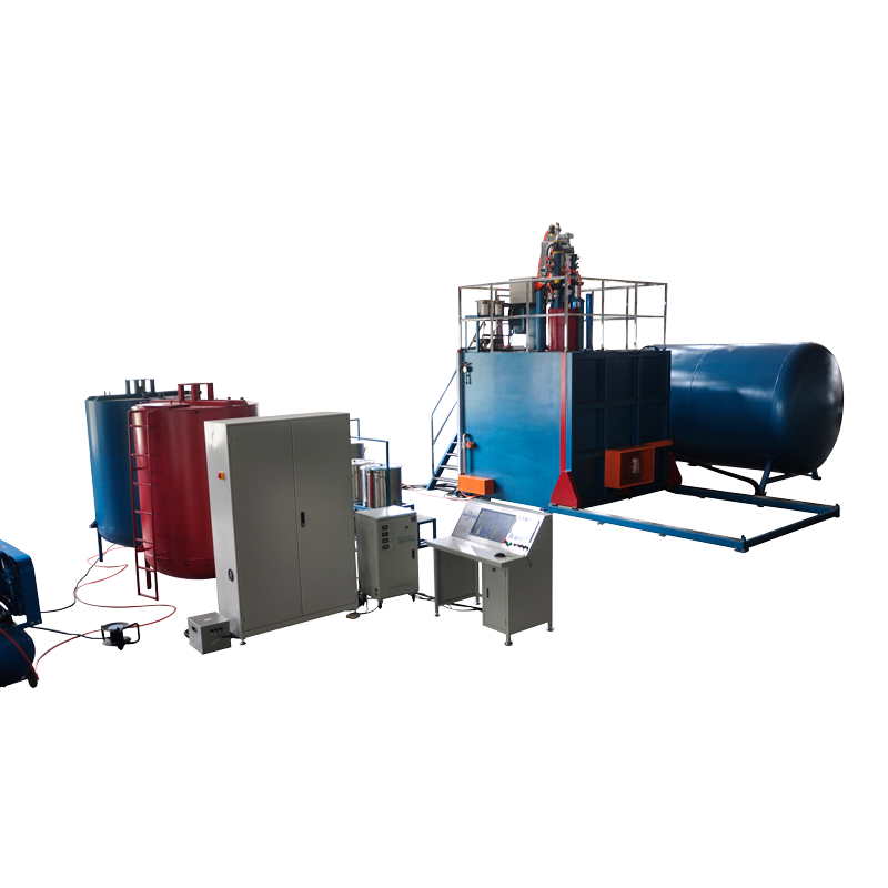 Produits de base informatisé mélangeant la machine à mousse économisant le matériau