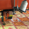 Fabricants de produits, machine à matelasser à mémoire de forme facile à contrôler pour couvre-lit
